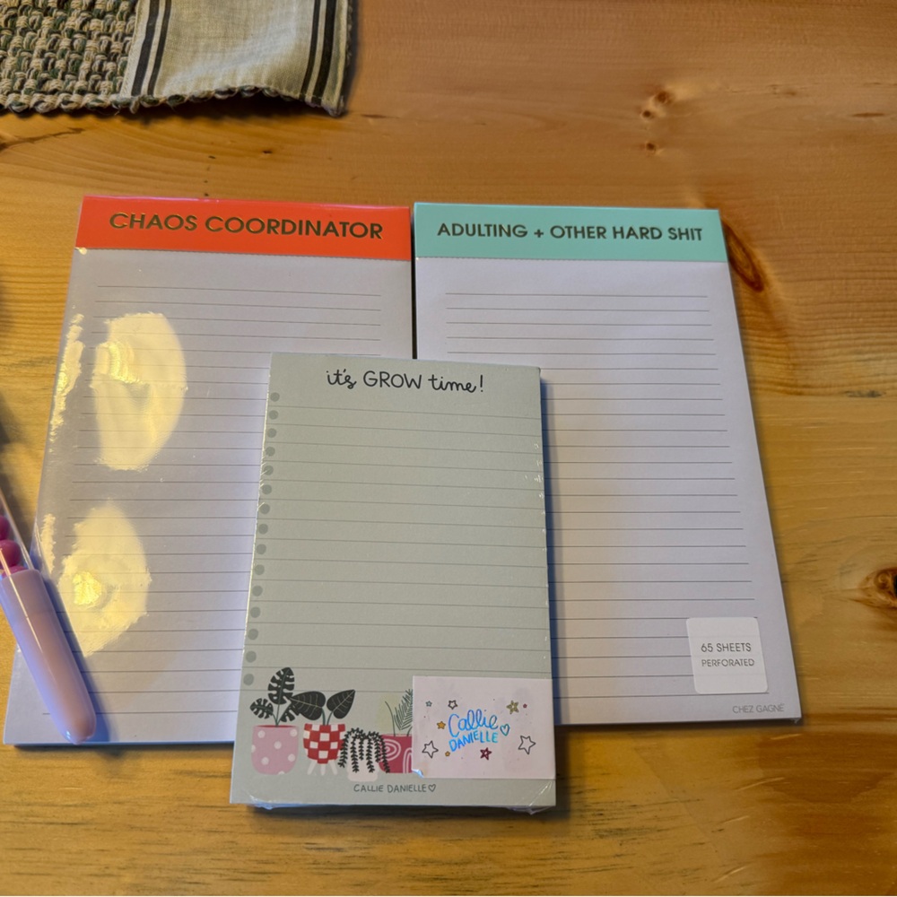 Home Office Notepad Set - Multicolor